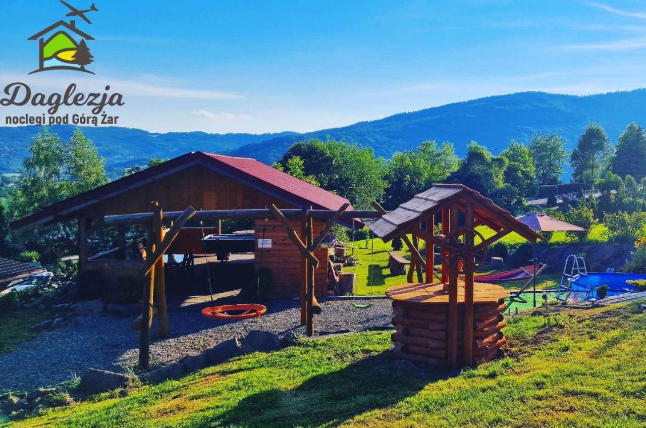 Noclegi Daglezja Pod Gora Zar Miedzybrodzie Zywieckie Exteriör bild